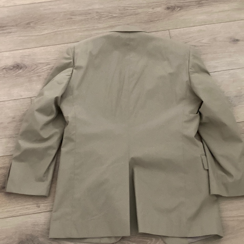 Men's Tan 2 piece Suit 40L/34 - Picture 5 of 8